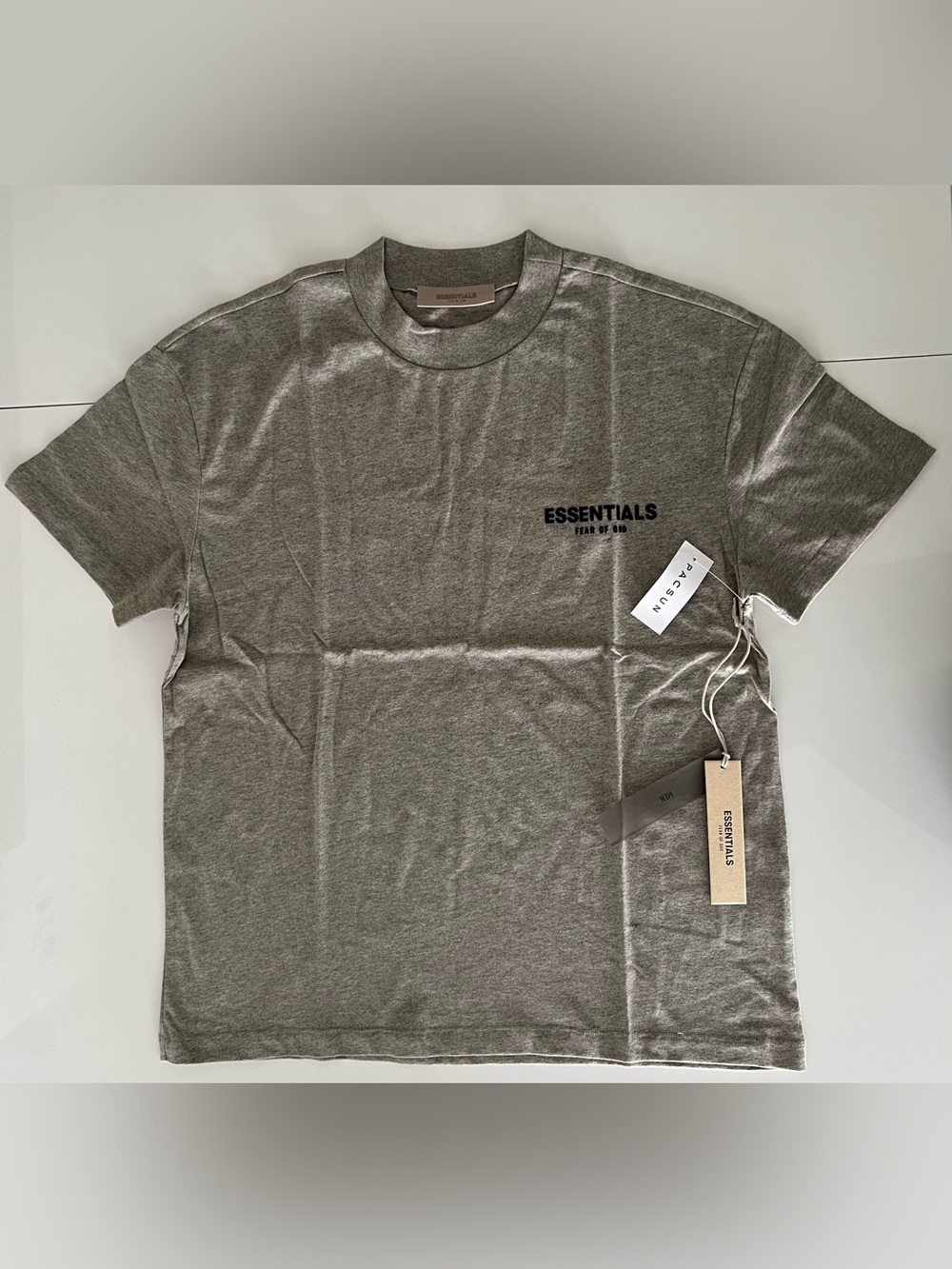 Essentials Fear Of God SS22 Dark Oatmeal Shirts